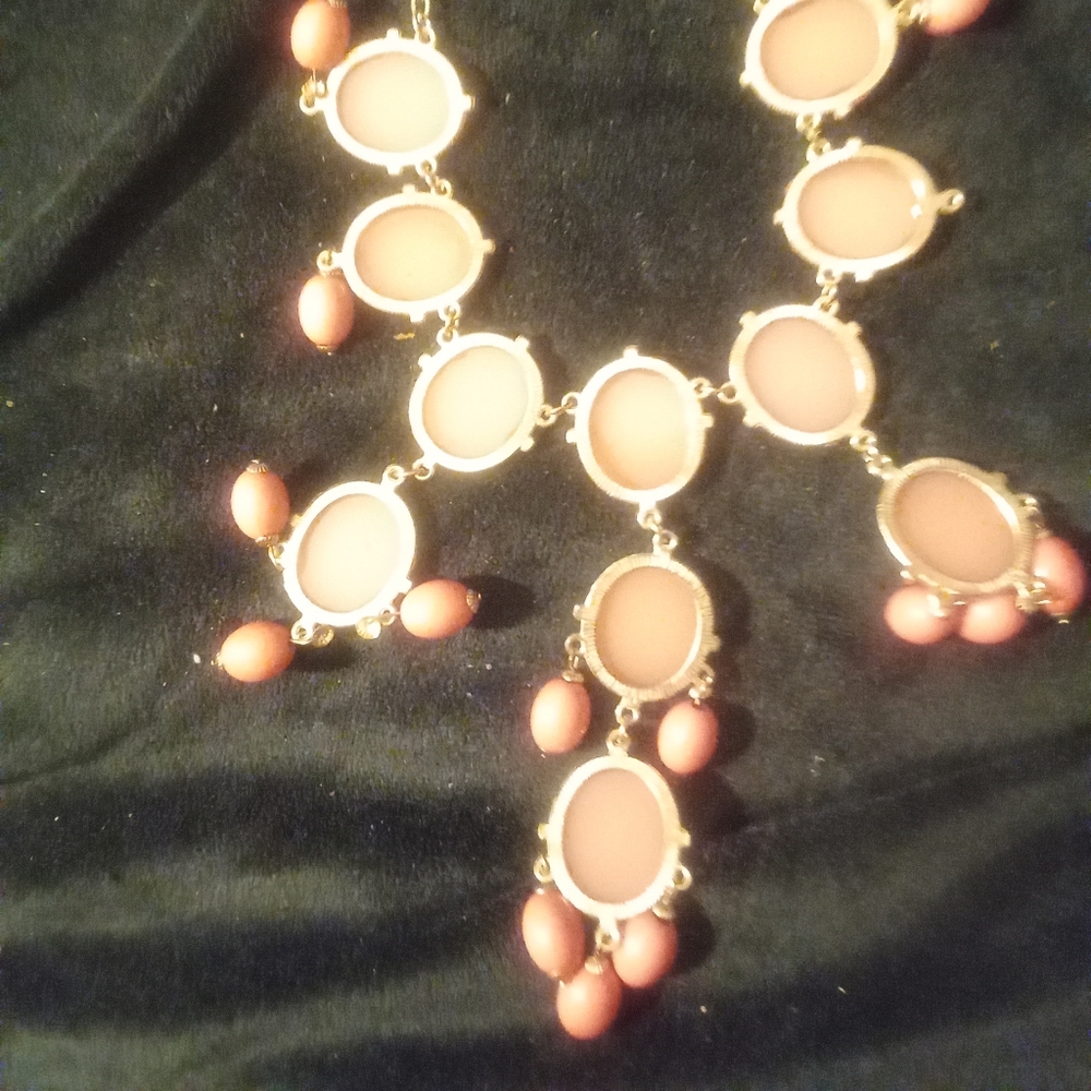 Orange women necklace